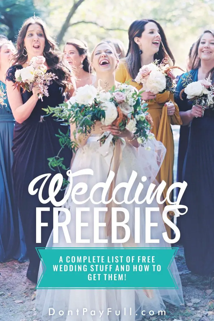 Wedding Freebies: A Complete List of Free Wedding Stuff ...