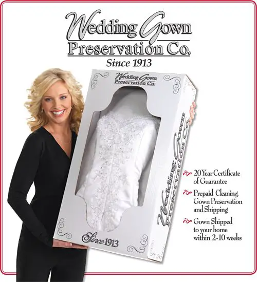 Wedding Gown Preservation Kit only $149 I need to get this done ...