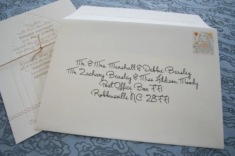 wedding invitations envelopes