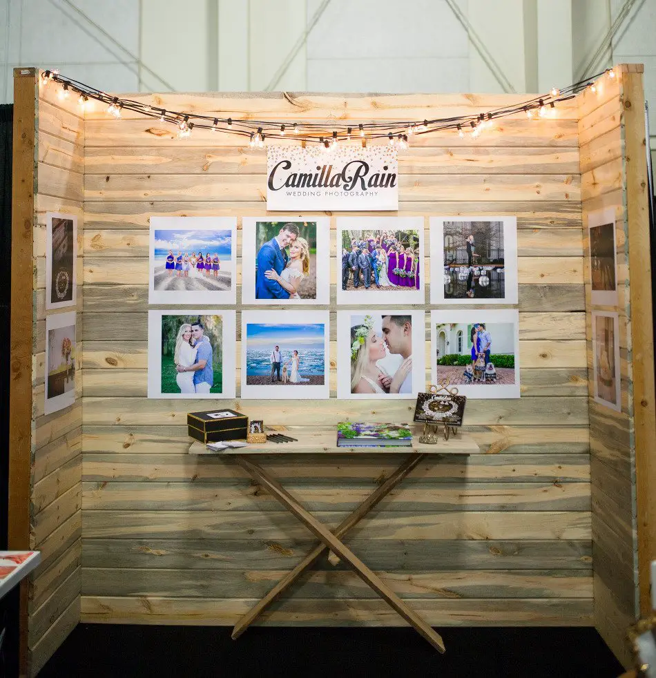 Wedding Photographer Booth Ideas for Bridal Show
