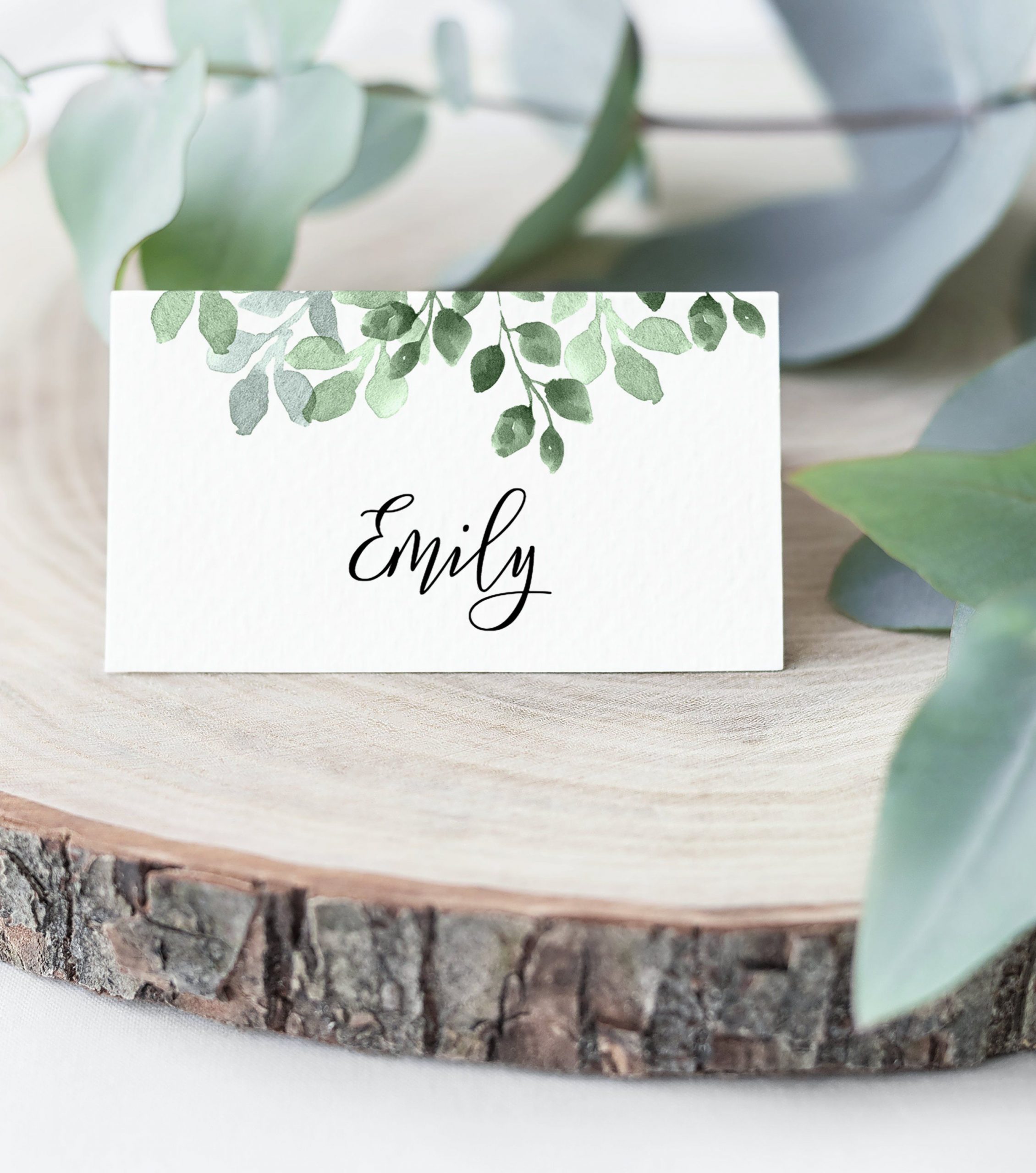 Wedding Place Cards Wedding Name Cards Editable Template ...