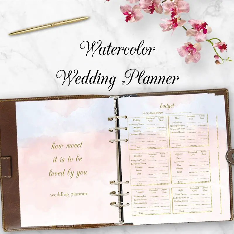 Wedding Planner Downloadable Wedding Planner Book PDF