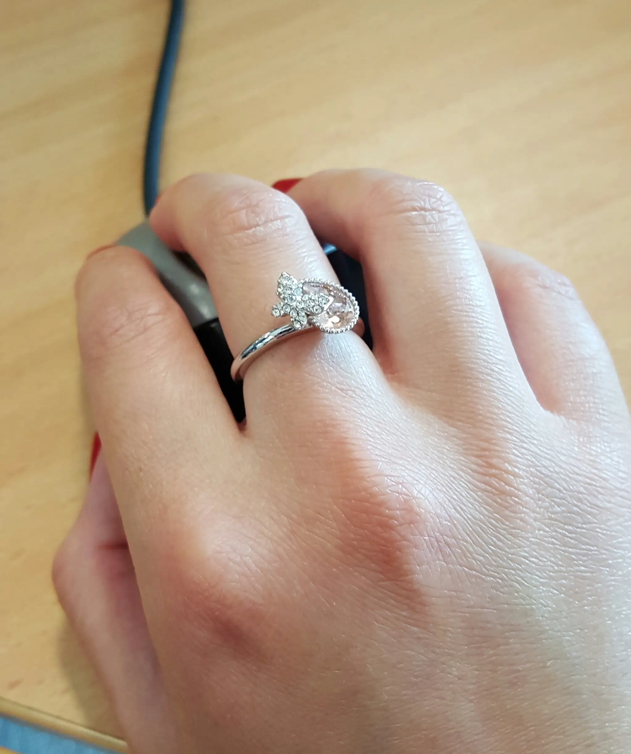 Wedding Ring Worn On Middle Finger