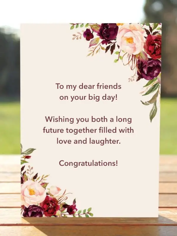 Wedding Wishes: What to Write in a Wedding Card