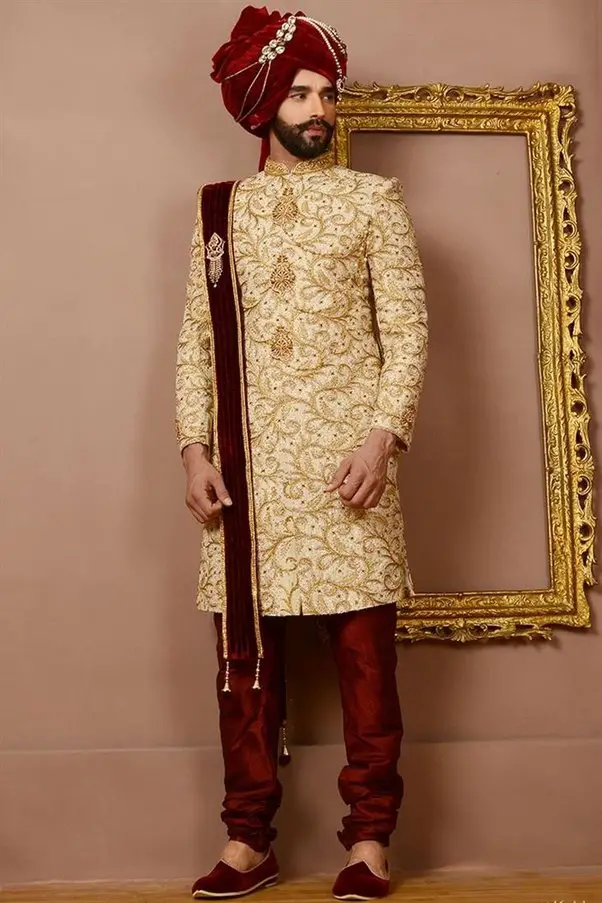 What are some options for an Indian groom to wear on his ...