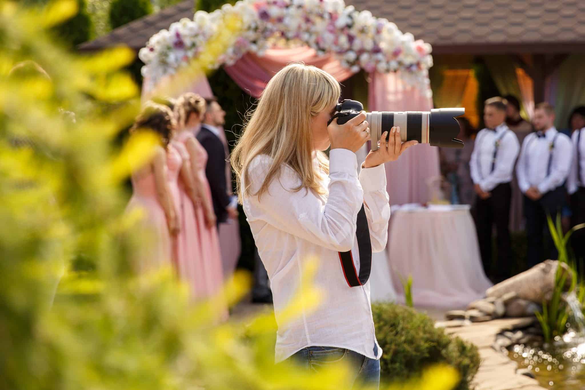 What Should a Photographer Wear to a Wedding?