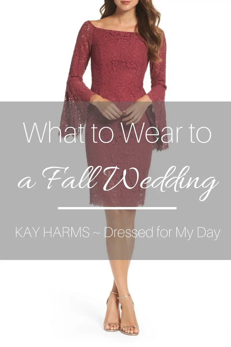 What to Wear to a Fall Wedding