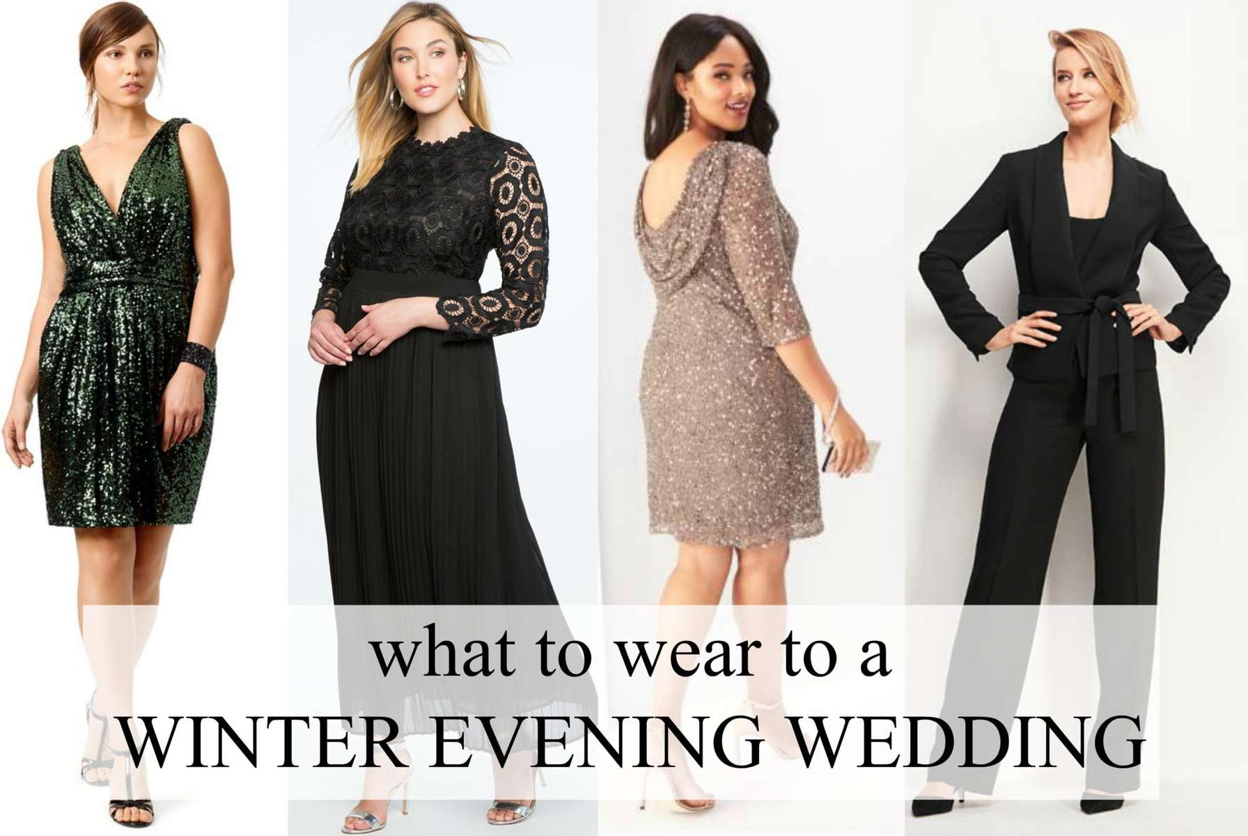 What to Wear to a Winter Evening Wedding