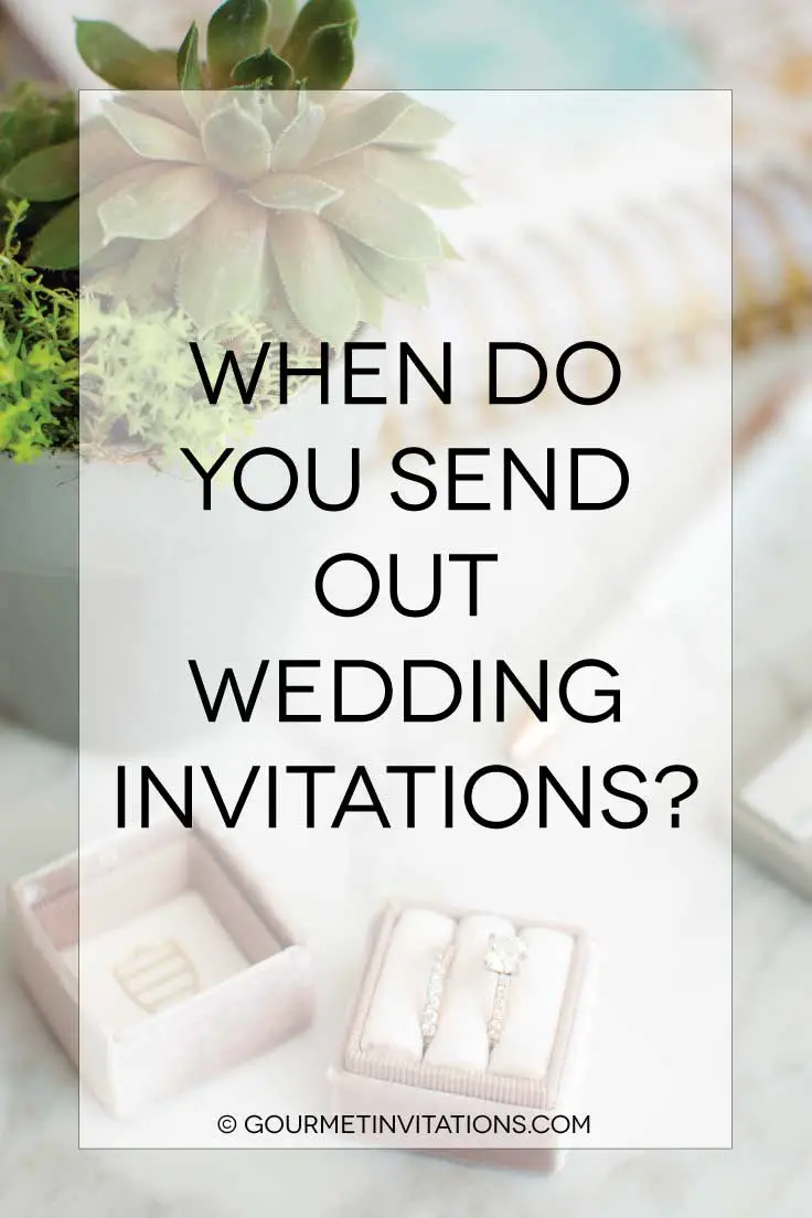 When to Send Out Wedding Invitations