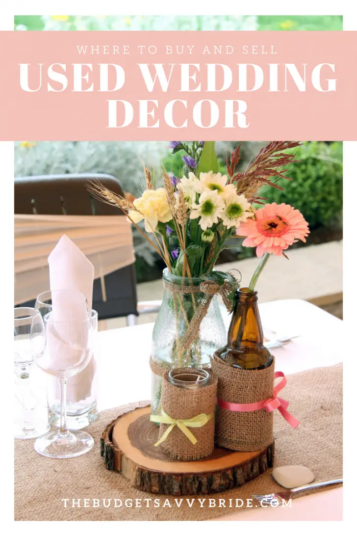 Where to Buy and Sell Used Wedding Decor Online