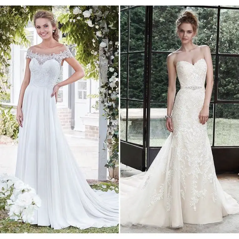 White vs Ivory wedding dress?!