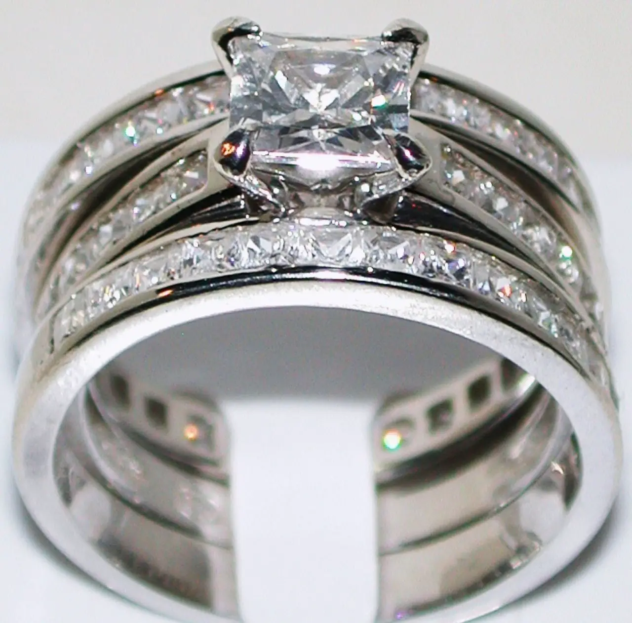 Wide Band Wedding Rings For Her