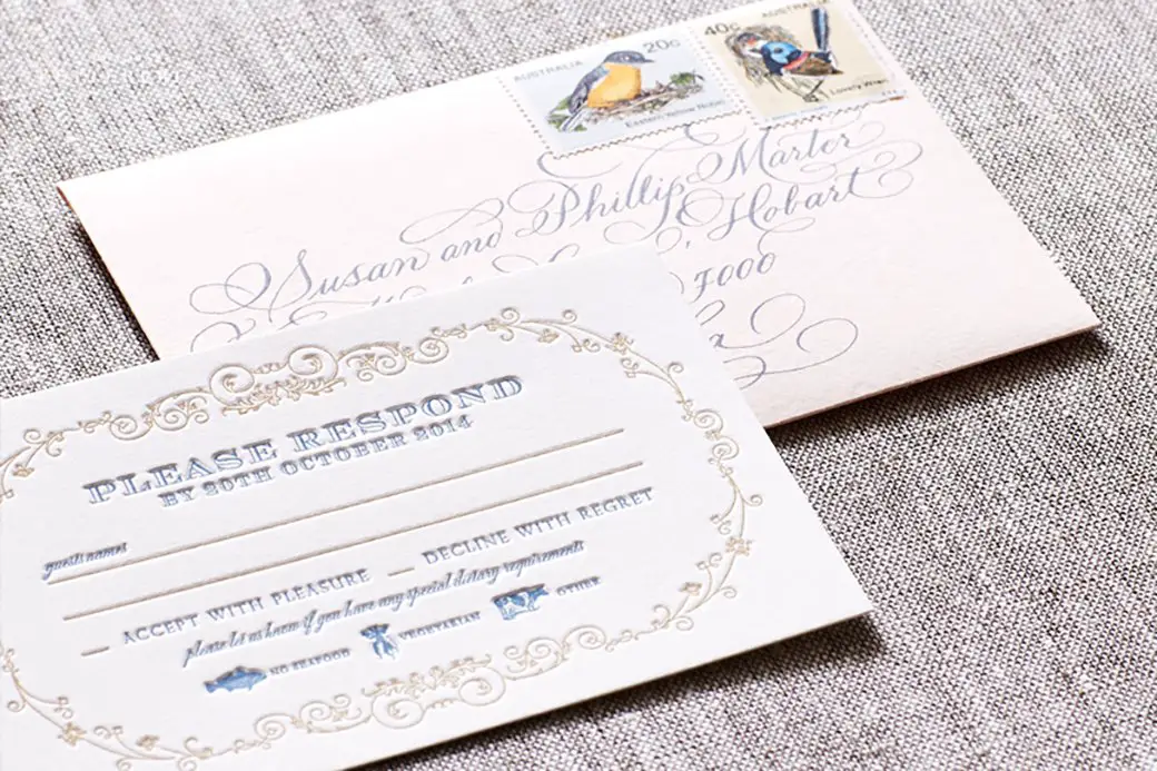 Wording Your Wedding RSVP Card: What to Say and How to Say it
